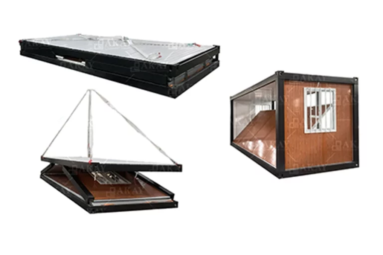 PREFAST foldable packing box can quickly install the house in 1 day
