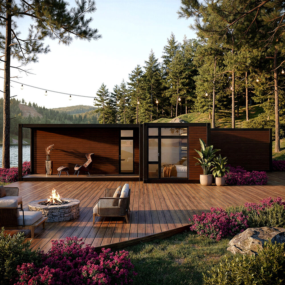 Bespoke Luxury 2-Bedroom Container Villa | Elegant & Spacious Modular Living