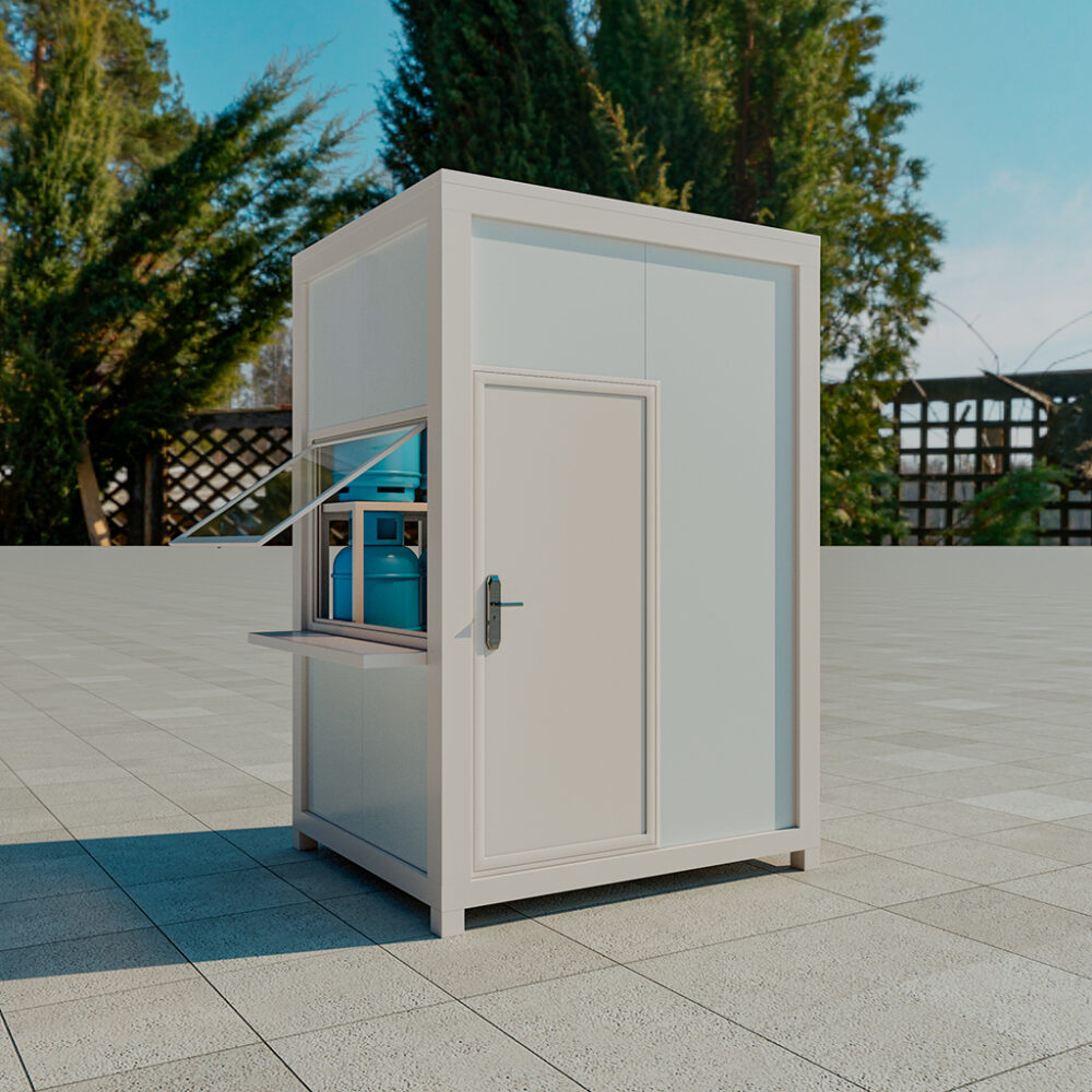 Gas-meter-box