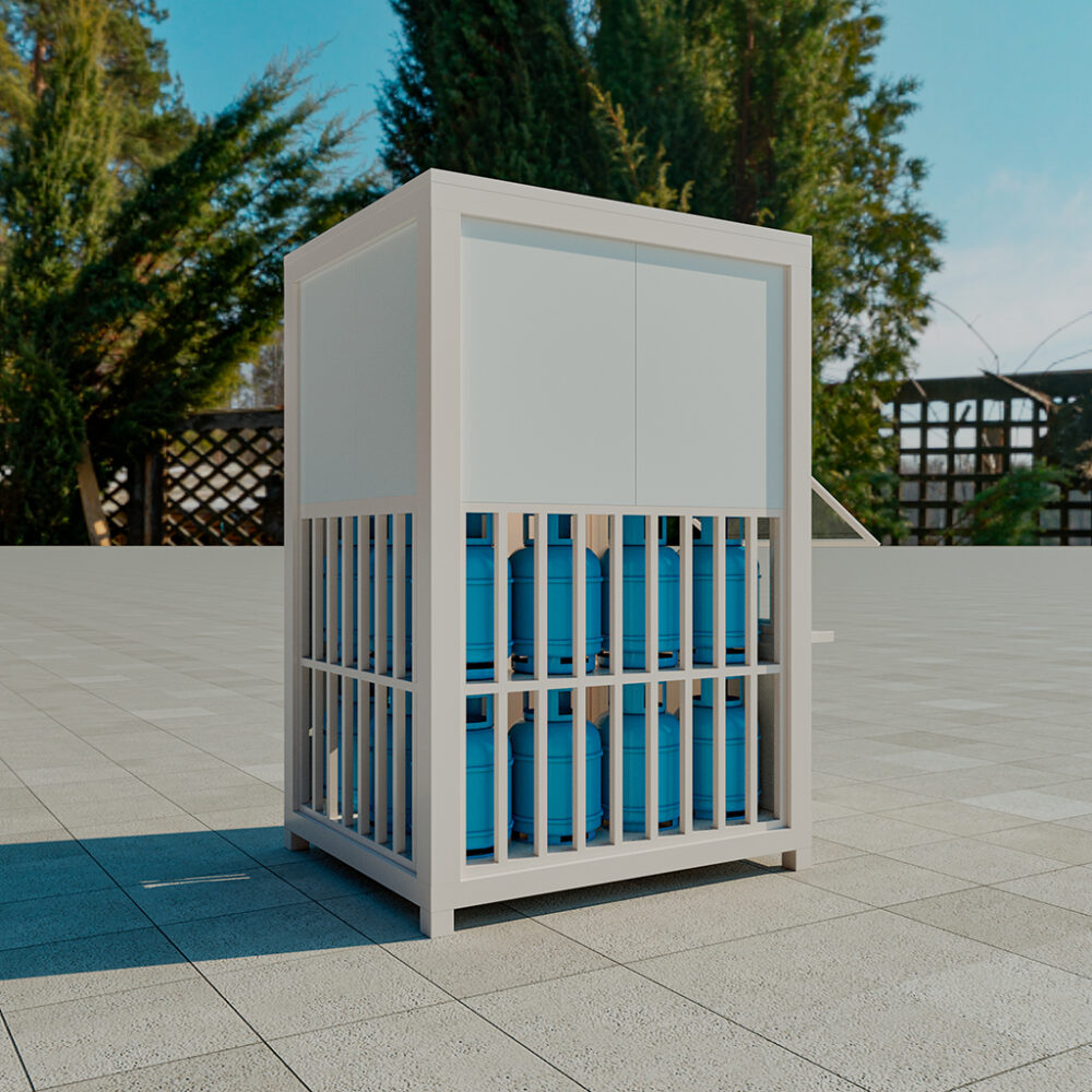 Modular-gas-cabinet